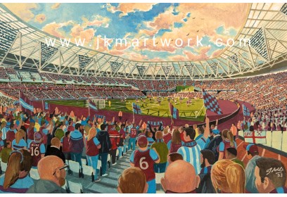 London Stadium Fine Art Print - West Ham United Football Club